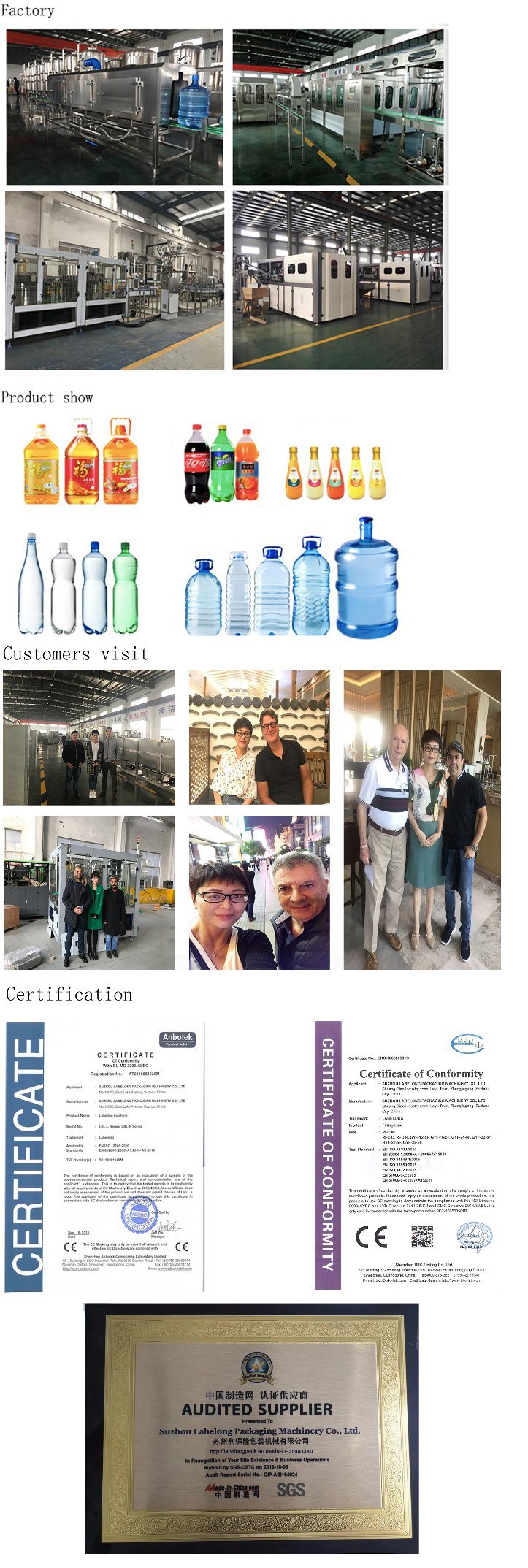 Automatic Fruit Juice Bottling/Filling Production Machine