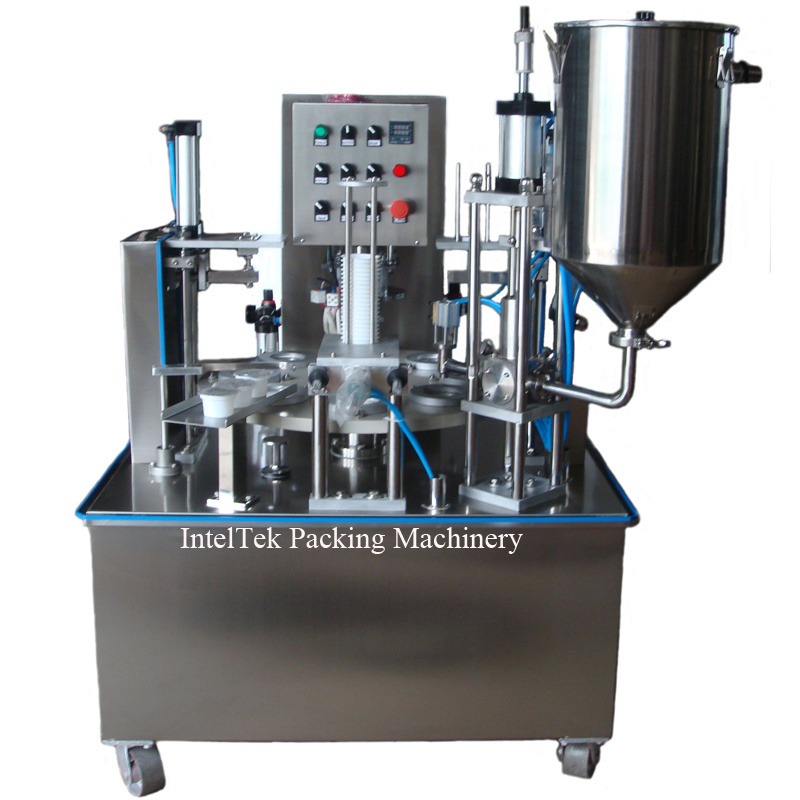 Automatic K-Cup Coffee Capsule Filling and Sealing Machine for Nespresso Espresso K-Cup, Lavazza Caffital, Dolce Gusto
