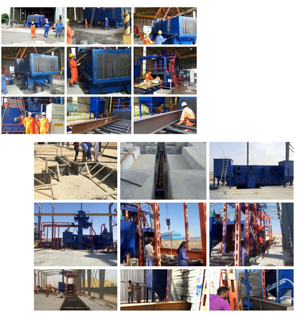 Industrial Used Machine Tumble Belt Type Shot Blasting Machine