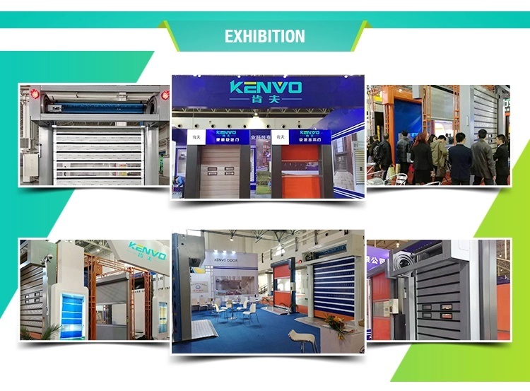 PVC Fabric High Speed Roller Shutter Door for Pharmaceutical Drug Factory