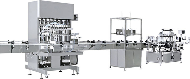 Automatic Servo Control 6 Heads Liquid Filling Machine for Shampoo