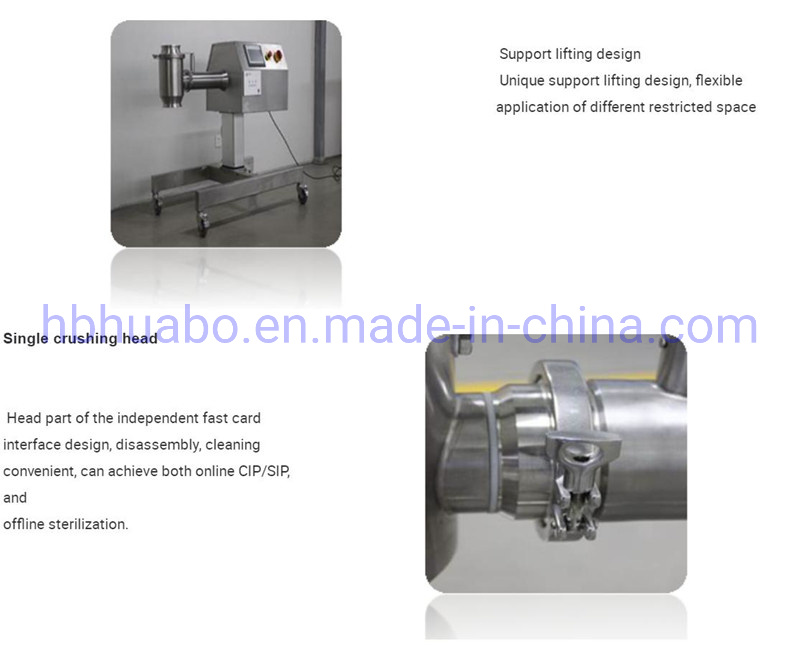 Pharmaceutical Grinding Hammer Mill Machine