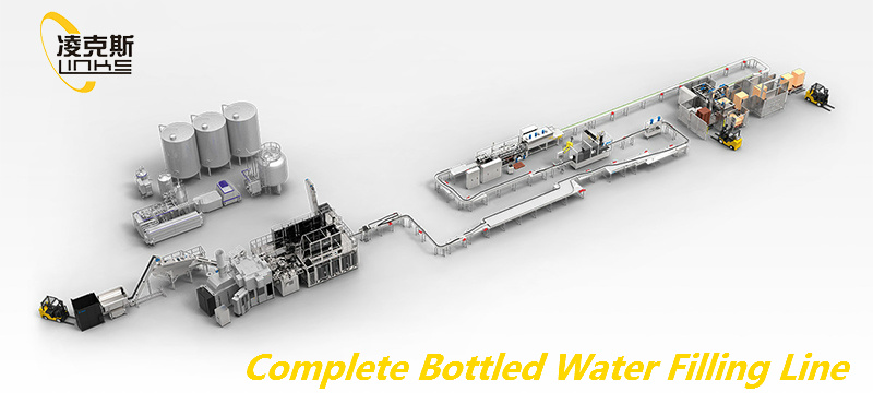 Automatic Bottled Liquid Drink Beverage Bottling Machine