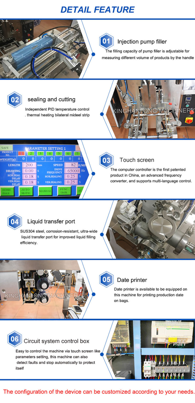 Kl Factory Sale Sauce Bag Packaging Machinery Peanut Butter Filling and Sealing Packing Machine
