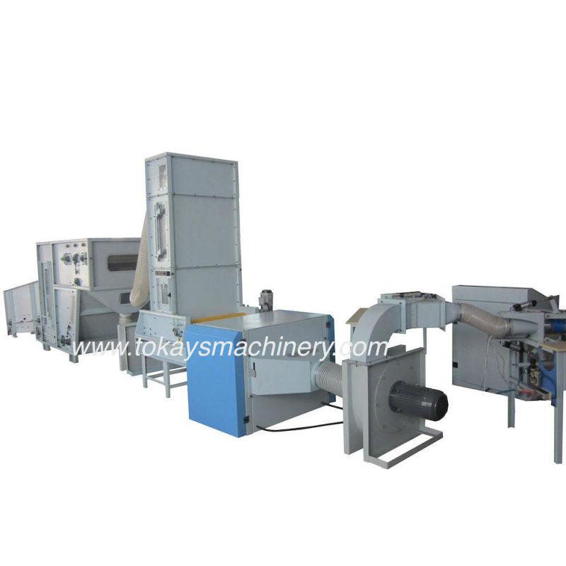 Hollow Polyester Fiber Pillow Cushion Stuffer Machine