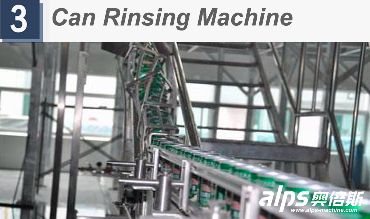 Complete Set Beverage Can Bottling Machine / Filling and Sealing Equipment