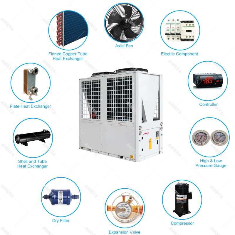 Cooling Systems Dairy Milk Chiller with Water Pump