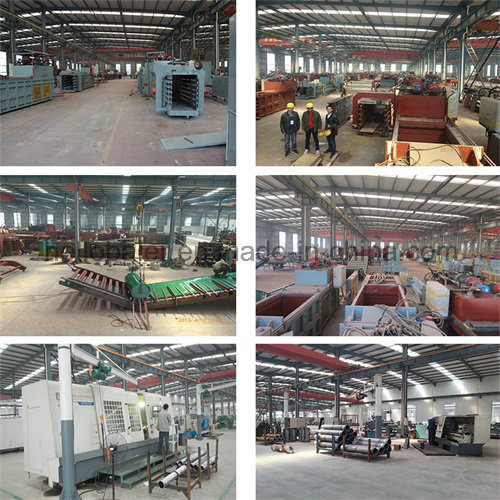 Horizontal closed door baler machine for aluminum cans