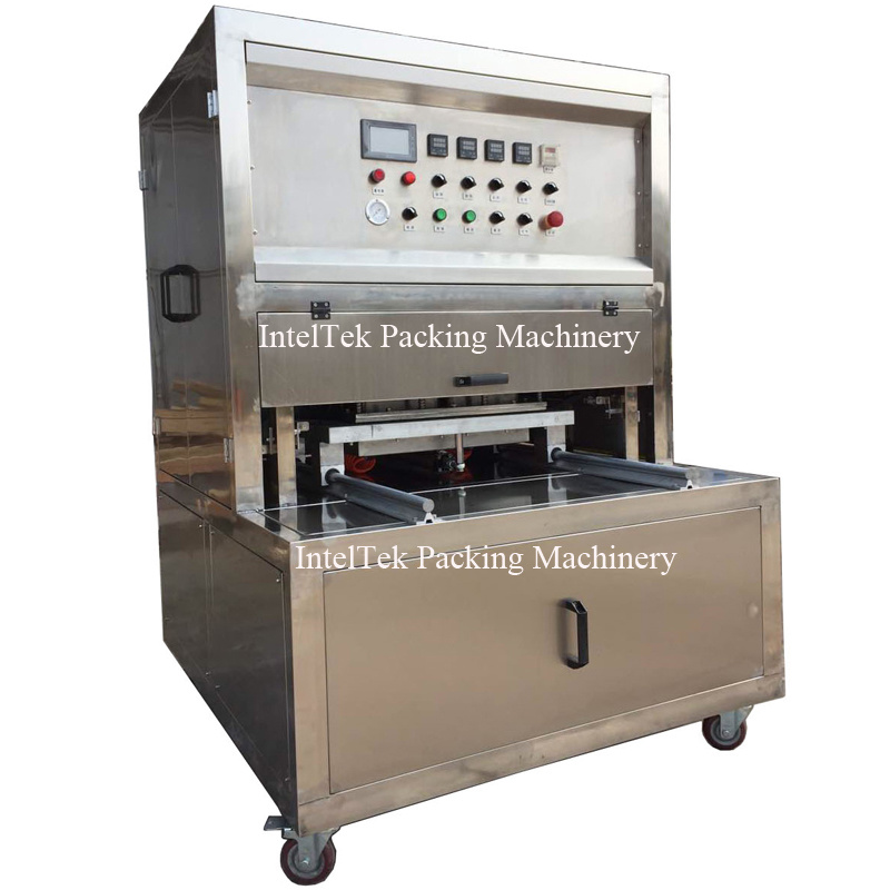 Ten Years Old Shop Factory Direct Sales Kis-4 Lunch Box and Bowl Tray Sealing Machine