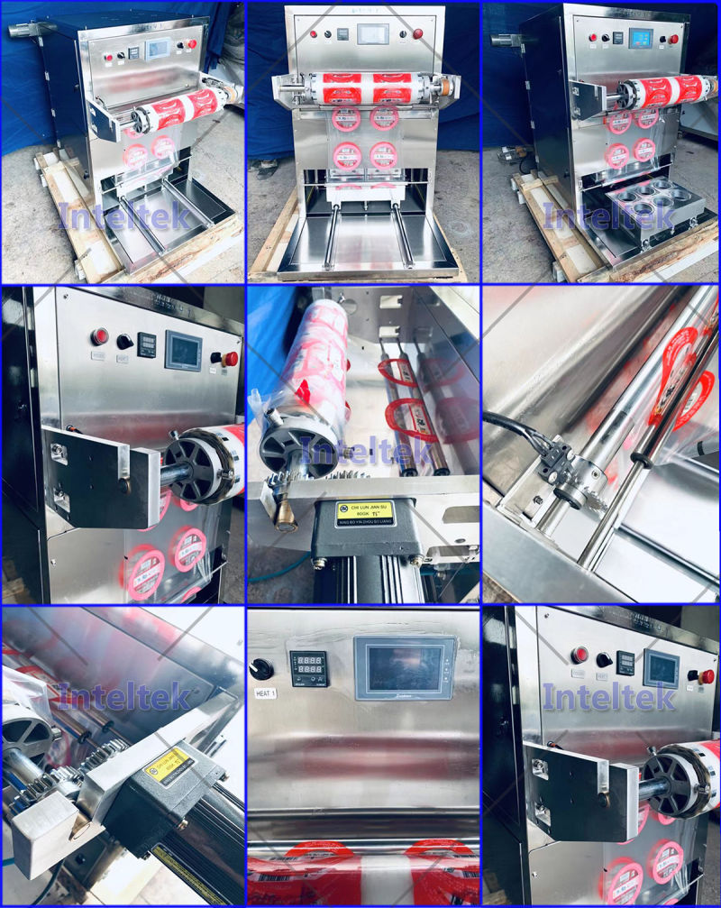 Semi-Automatic Heat Seal Machine for K Cup Sealing Machine Plastic Cup Heat Sealing Machine