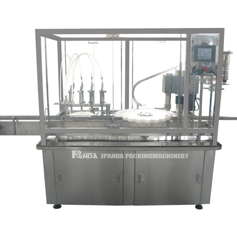 Automatic Machine for Dropper Bottles Filling and Capping Machine