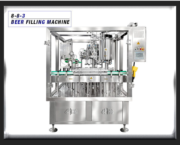 Semi Automatic Beer Bottling Machine for Brewery Beer Bottle Filling Machine with Double Heads and Capping