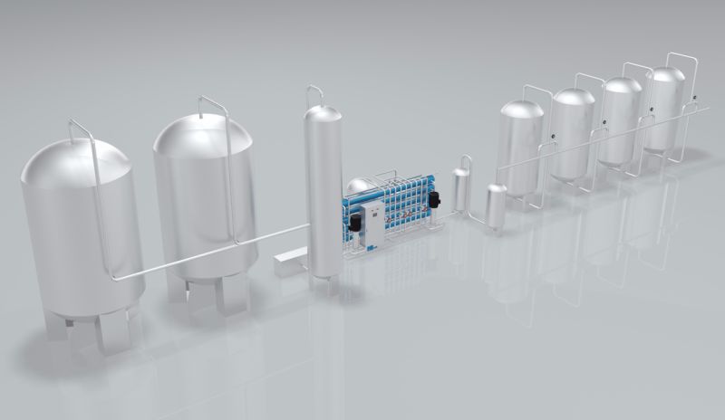 Drinking Water Purified Machine for Water Bottling Line