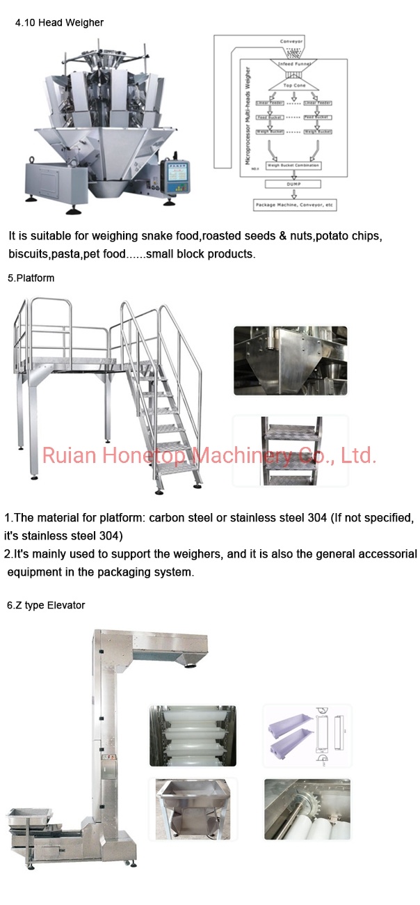 Automatic Zipper Pouch Nuts Packaging Machines