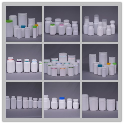 Wholesale Plastic Pet/HDPE Various Round Bottle for Medicine/Cosmetic Packaging