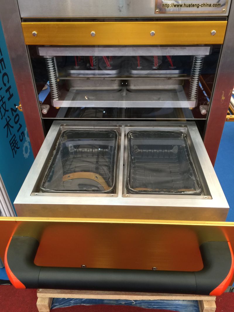 Modified Atmosphere Vacuum Map Tray Sealing Machine