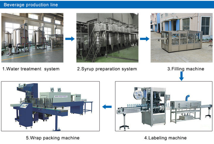 SGS Ce Automatic Pet Bottle Juice Filling Machine