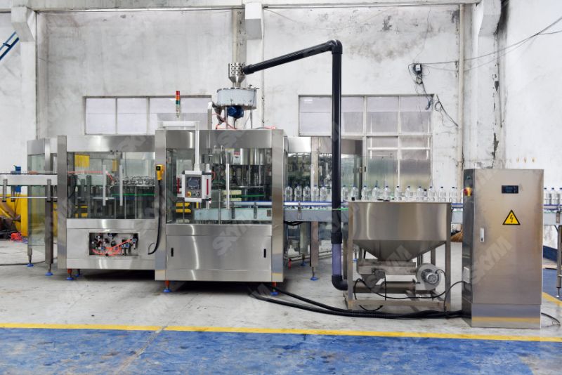 2000bph Small Drinking Water Filler Production Line / Bottling Machine