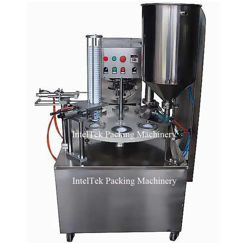 Hot Sale Full Automatic K Cup Coffee Capsule Filling and Sealing Machine