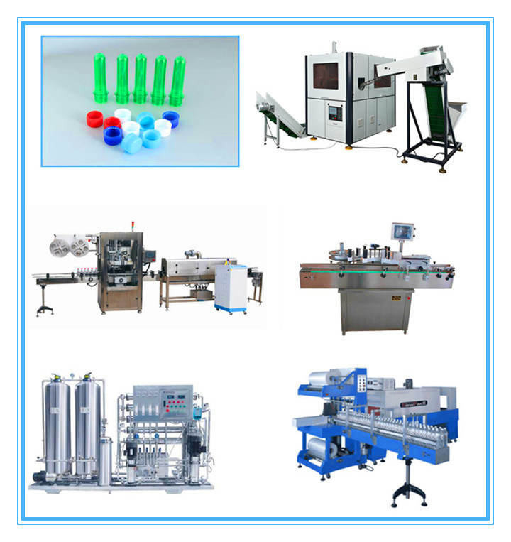 Mineral Water Plant Production Line Small Bottle Washing Filling Capping Labeling Packing Machine Fill Machine Maquina De Llenado De Botella