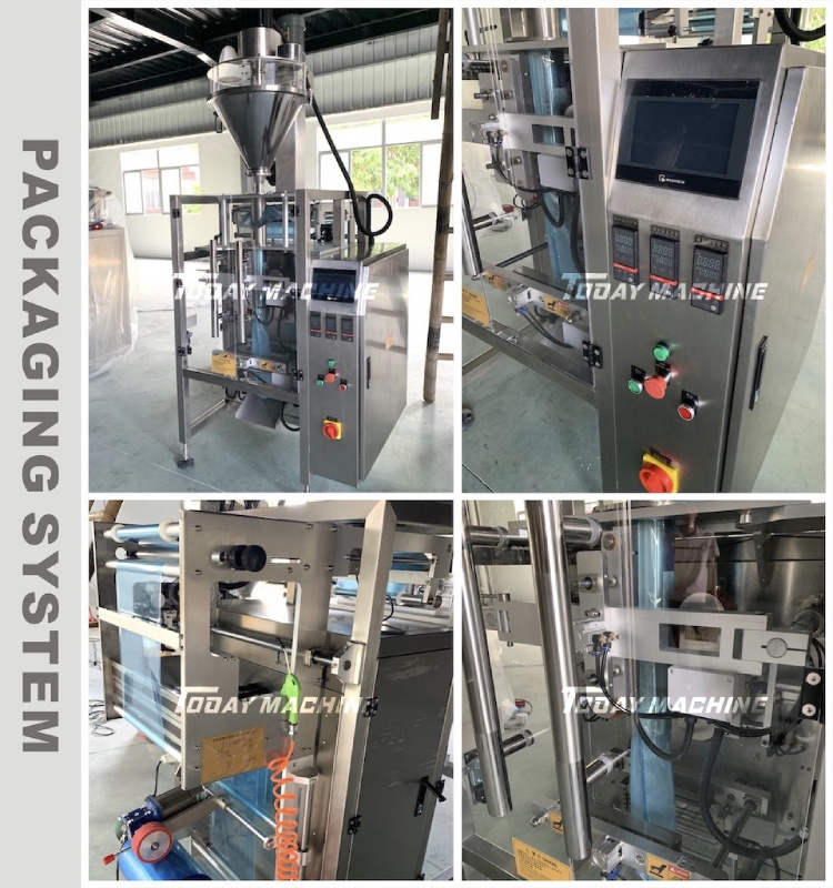 Powder Filling Machine Production Line / Powder Auger Filler / Automatic Bottle Filling Machine