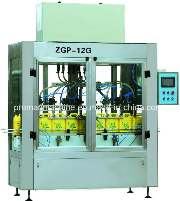 Linear Type Corrosive Liquid Filling Machine in Pet PP Bottle