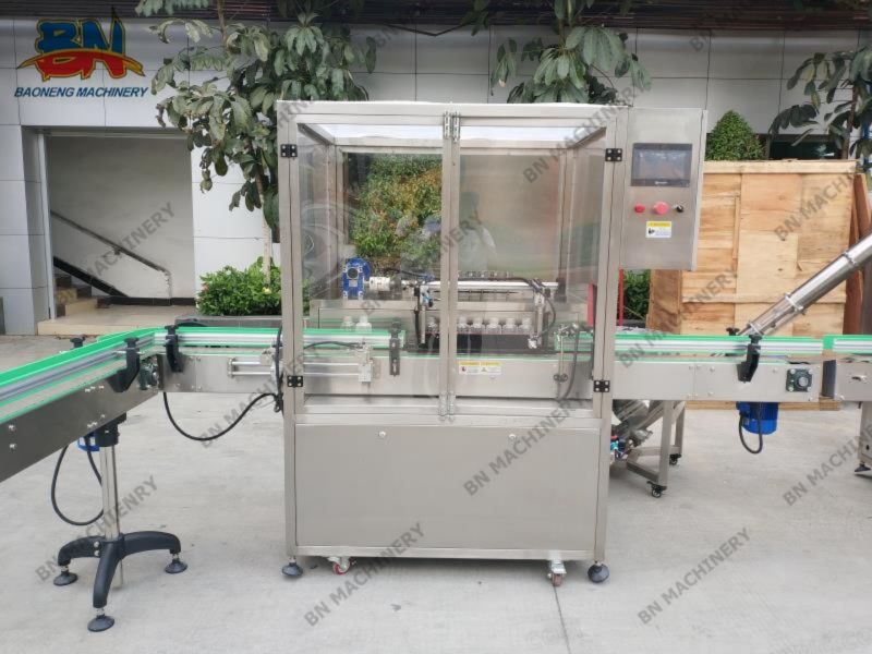 Automatic Protein Powder Bottle Filling Machine with Sealing Capping Line