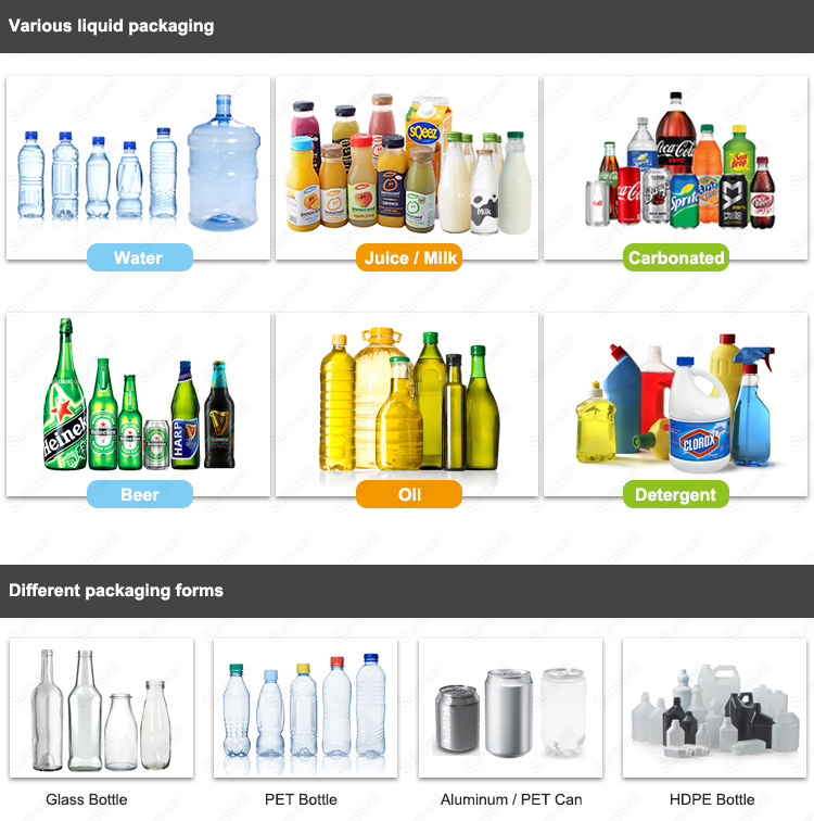 Bottled Mineral Water Bottling Filling Sealing Machine Price