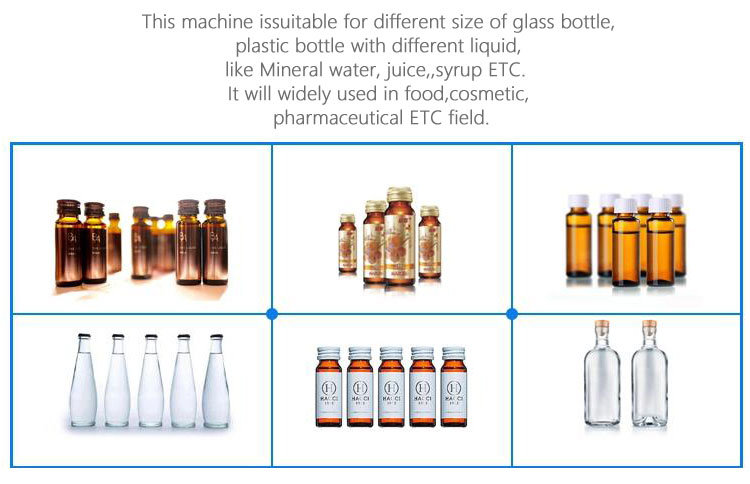 High Speed Mineral Water Rotary Liquid Bottle Filling Machine with 18 Heads