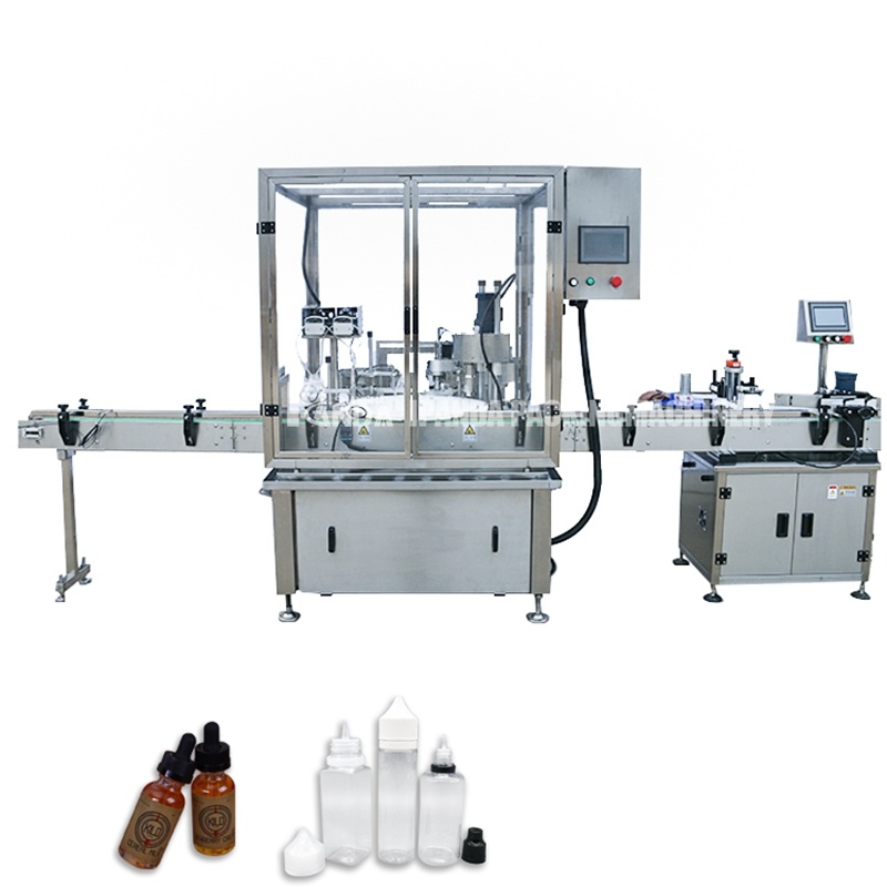 Automatic Machine for Dropper Bottles Filling and Capping Machine