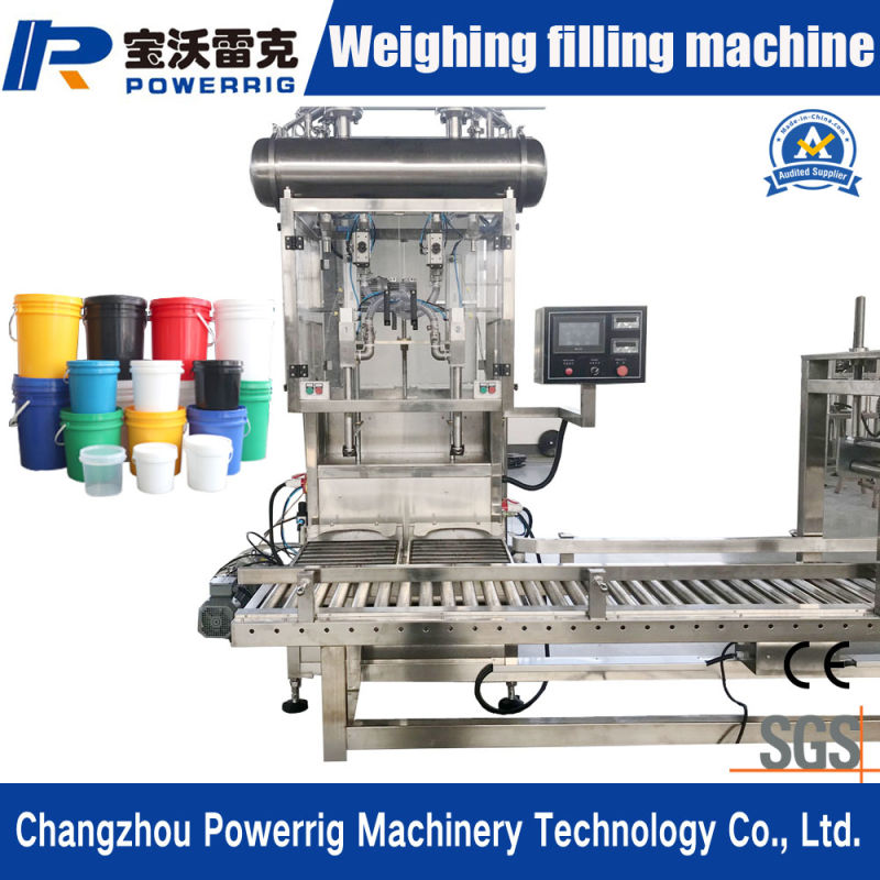 Semi Automatic Weighing Engine Oil Filling Capping Machine