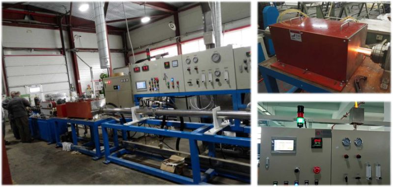 ASME Standard Pipe Bright Annealing Induction Heat Treating Equipment