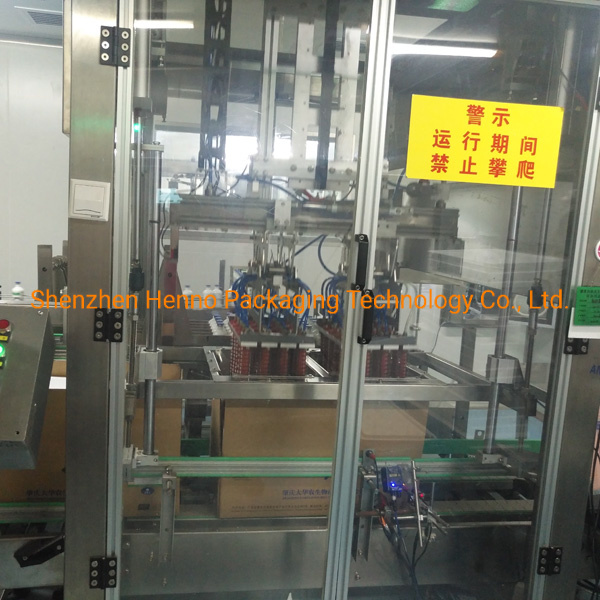 Shenzhen Hennopack Packaging Machines Servo Type Top Load Pick and Placer Packer Packaging Machine