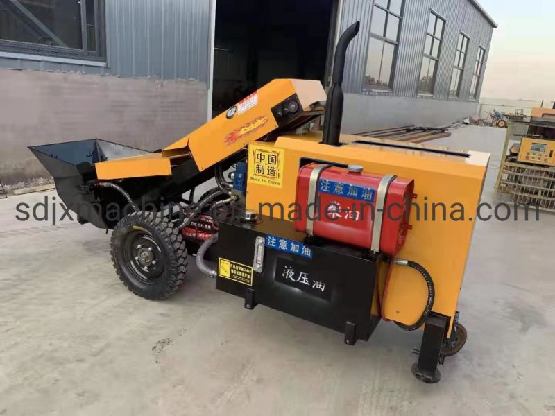 Small Portable Concrete Pump Price Diesel Power Concrete Pumps