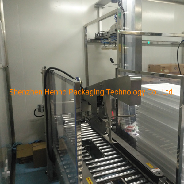 Shenzhen Hennopack Packaging Machines Servo Type Top Load Pick and Placer Packer Packaging Machine