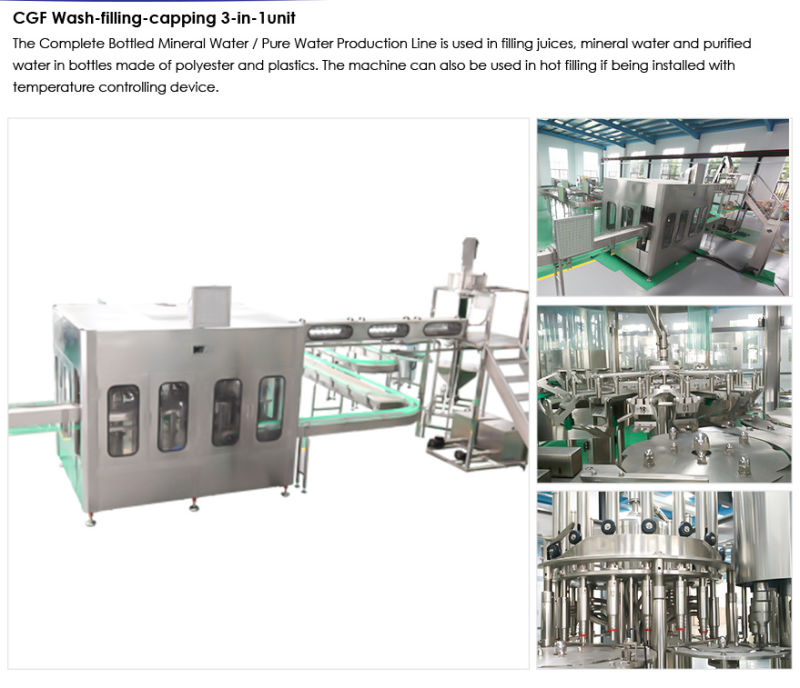 Turnkey Project Mineral Water Filling Production Line