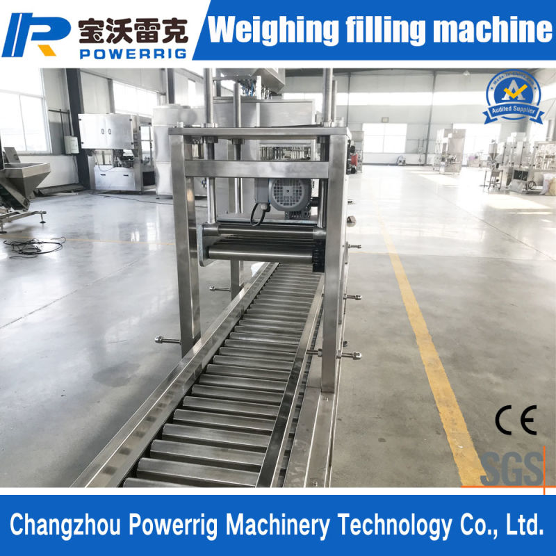 Semi Automatic Weighing Engine Oil Filling Capping Machine