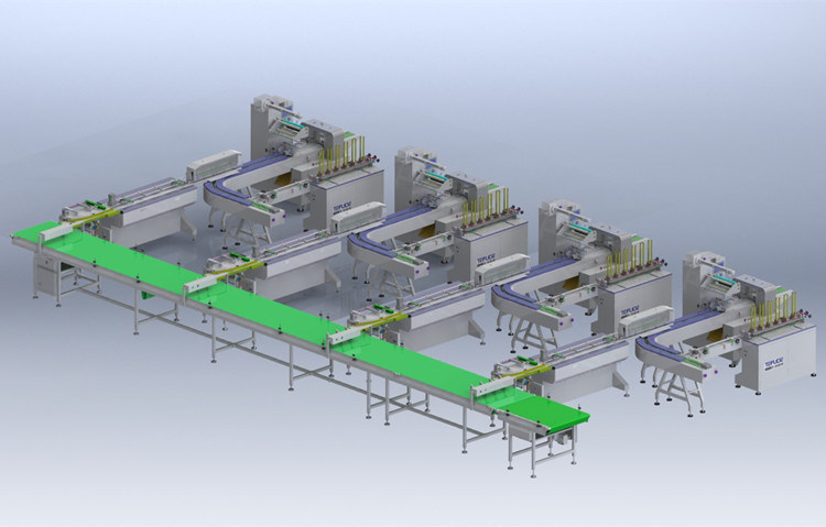 Automatic Tray Packing Machine for Biscuits