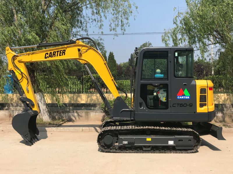 Carter New 6ton Small Hydraulic Excavators Machinery for Hot Sale