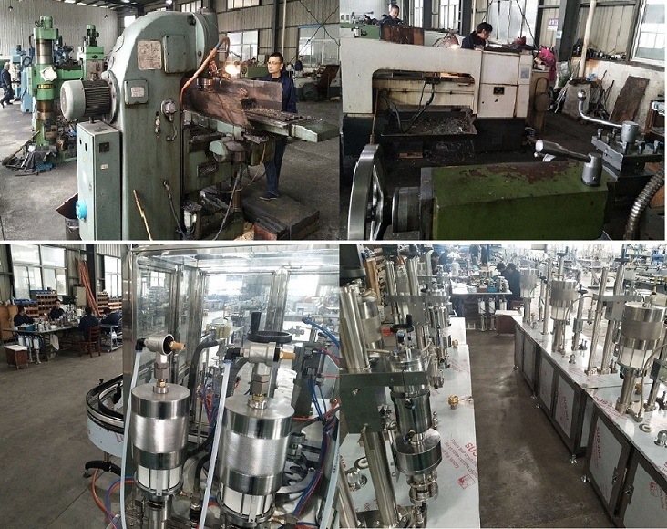 Automatic Liquild and Gas Filling Machine Production Line