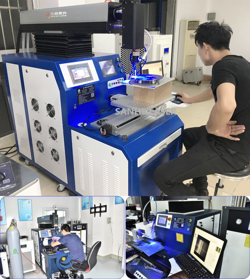 Selling 500W Automatic YAG Laser Continuous Welding Machine 2mm steel