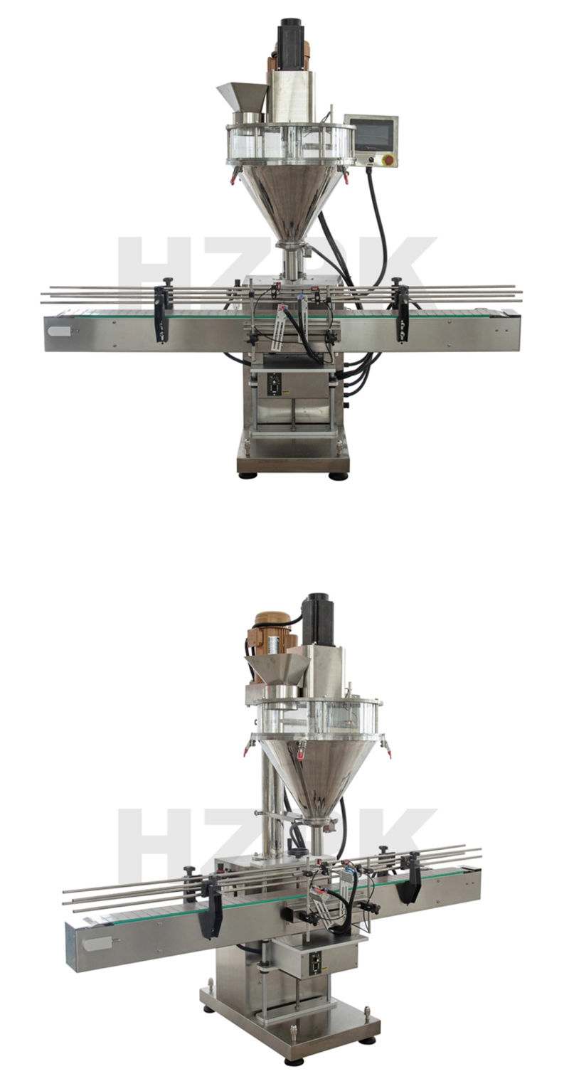 Hzpk Automatic Milk Powder Bottle Filling Machine