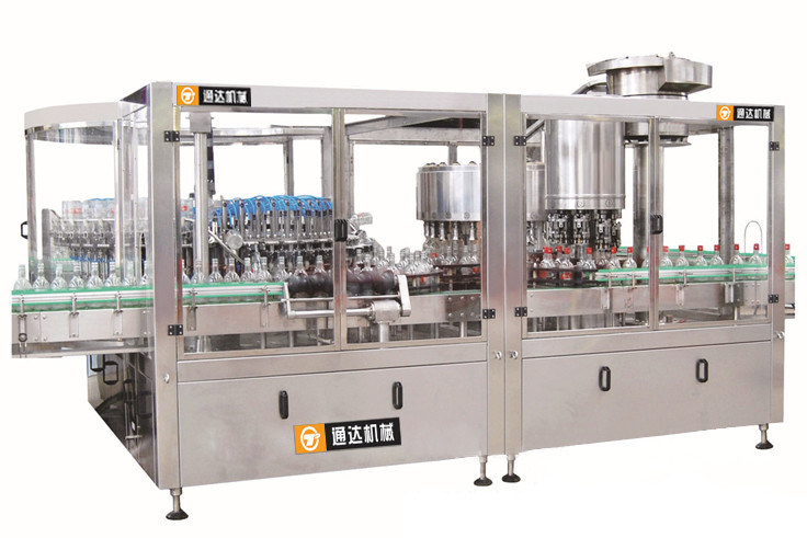 Automatic Bottle Washing Filling Bottling Capping Machine Line