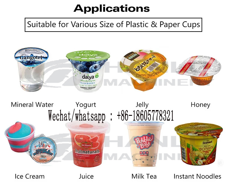 Plastic Cup Filling Sealing Machine/Filling and Sealing Machine