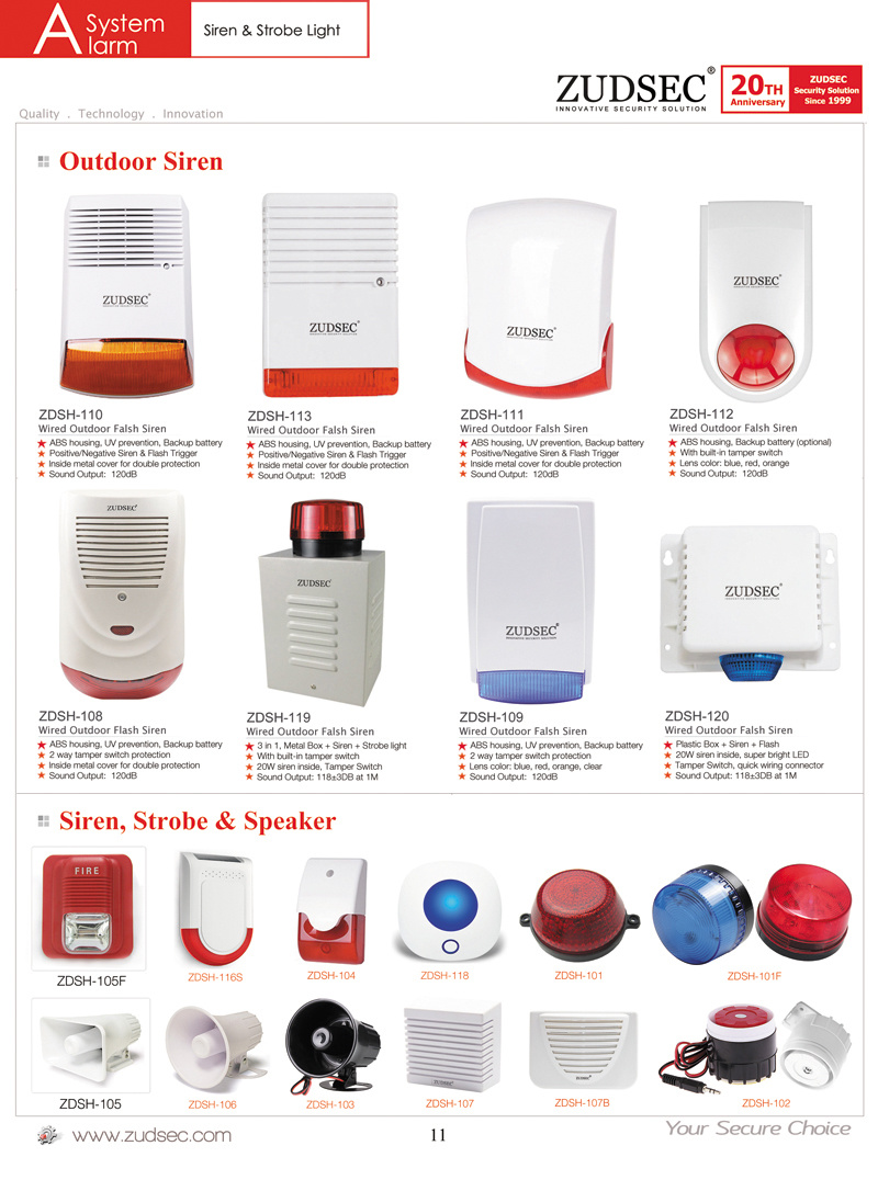 Anti-Theft House Home Security Wireless Burglar GSM Alarm for Home Security