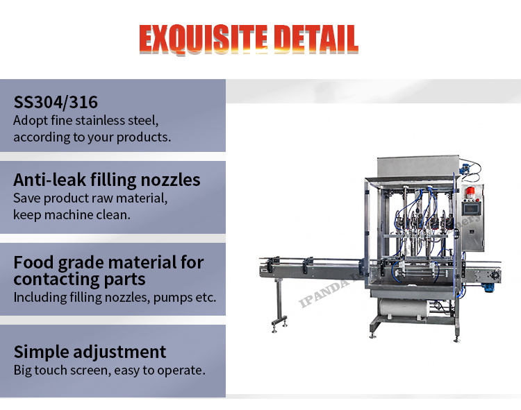 Automatic Liquid Filling Capping Machine for Peanut Butter