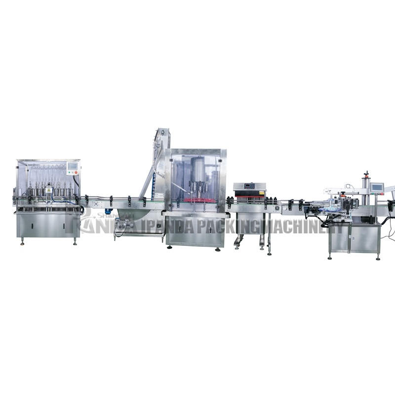 Automatic Liquid Glass Bottle Wine/Liquor/Alcohol/Spirit/Drink/Beverage Filling Bottling Machine