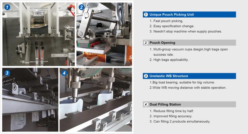 High Quality Automatic Doy Bag Filling Machine