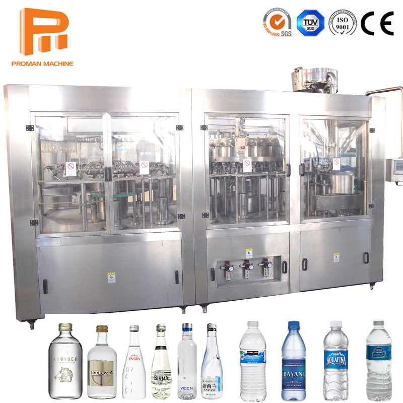 Complete Pet Bottle Water Bottling Plant for Sale Small Bottled Drinking Mineral Water Filling Machine