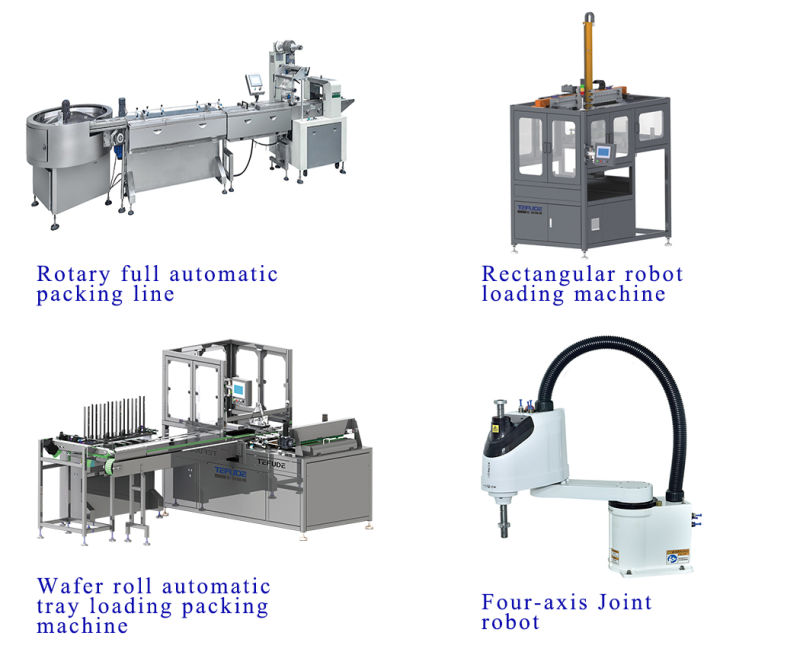 Tefude Multi-Function Packaging Machines Automatic Feeding Pillow Packaging Machine Line